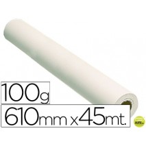 PAPEL REPROGRAFIA GRAFIC 100 GRS. PARA PLOTTER -PAPEL ESTUCADO BLANCO MATE 610X45 MTS. 1440 DPI