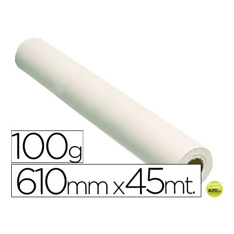 PAPEL REPROGRAFIA GRAFIC 100 GRS. PARA PLOTTER -PAPEL ESTUCADO BLANCO MATE 610X45 MTS. 1440 DPI