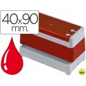 SELLO AUTOMATICO BROTHER 40 MM. X 90 MM ROJO
