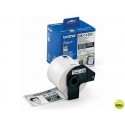 ETIQUETA ADHESIVA BROTHER DK11202 -TAMAÑO 62X100 MM PARA IMPRESORAS DE ETIQUETAS QL -300 ETIQUETAS-