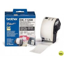 ETIQUETA ADHESIVA BROTHER DK11208 -TAMAÑO 38X90 MM PARA IMPRESORAS DE ETIQUETAS QL -400 ETIQUETAS-