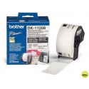 ETIQUETA ADHESIVA BROTHER DK11208 -TAMAÑO 38X90 MM PARA IMPRESORAS DE ETIQUETAS QL -400 ETIQUETAS-