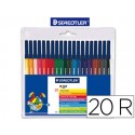 ROTULADOR STAEDTLER NORIS CLUBESTUCHE DE 20 COLORES