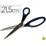 TIJERA OFICINA Q-CONNECT MANGO CAUCHO 8" 21'5 CM BLISTER DE SEGURIDAD