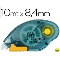 PEGAMENTO Q-CONNECT ROLLER COMPACT NO PERMANENTE -6,5 MM DE ANCHO X 10 MT -UNIDAD