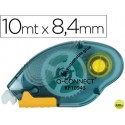 PEGAMENTO Q-CONNECT ROLLER COMPACT NO PERMANENTE -6,5 MM DE ANCHO X 10 MT -UNIDAD