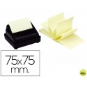 BLOC DE NOTAS ADHESIVAS QUITA Y PON Q-CONNECT 75X75 MM ZIG-ZAG