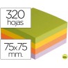 BLOC DE NOTAS ADHESIVAS QUITA Y PON Q-CONNECT CON 320 HOJAS