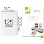 BOLSA DE PLASTIFICAR Q-CONNECT-303 X 216 MM -125 MC DIN A4 MATE SIN REFLEJOS