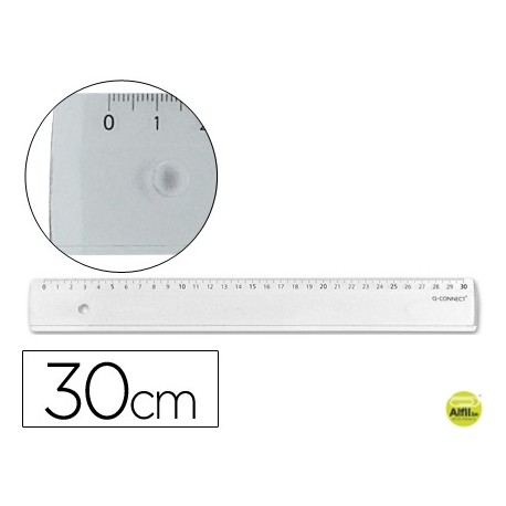 REGLA Q-CONNECT 30 CM