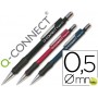 PORTAMINAS Q-CONNECT KAPPA -SUJECION DE CAUCHO 0.5 MM