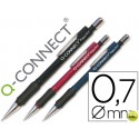 PORTAMINAS Q-CONNECT KAPPA -SUJECION DE CAUCHO 0.7 MM