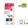 LAPICES DE COLORES LIDERPAPEL C/ DE 12 COLORES
