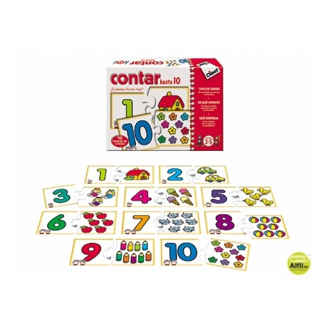 JUEGO DISET DIDACTICO CONTAR HASTA 10