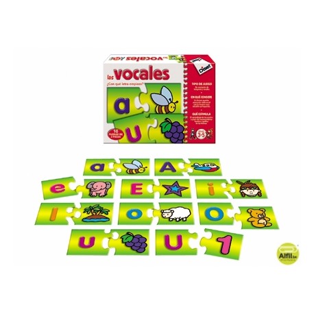 JUEGO DISET DIDACTICO LAS VOCALES