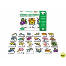 JUEGO DISET DIDACTICO SILABAS Y PALABRAS