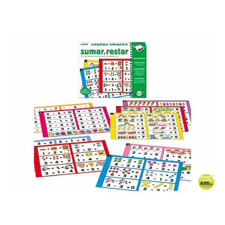 JUEGO DISET DIDACTICO SUMAR Y RESTAR