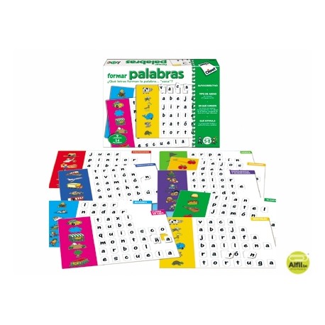 JUEGO DISET DIDACTICO FORMAR PALABRAS