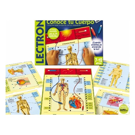 JUEGO DISET DIDACTICO LECTRON CONOCE TU CUERPO