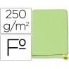 SUBCARPETA CARTULINA GIO FOLIOPOCKET VERDE CON BOLSA Y SOLAPA