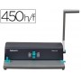 ENCUADERNADORA PARA ESPIRAL METALICO FELLOWES ESP50 PERFORA 20 HOJAS TAMAÑO A4 ENCUADERNA HASTA 330