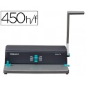 ENCUADERNADORA PARA ESPIRAL METALICO FELLOWES ESP50 PERFORA 20 HOJAS TAMAÑO A4 ENCUADERNA HASTA 330