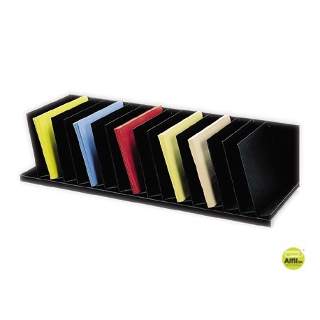 ORGANIZADOR DE ARMARIO FAST- PAPERFLOW GRIS. BALDAS FIJAS INCLINADAS 802 MM 206X310X802 MM