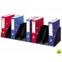 ORGANIZADOR DE ARMARIO FAST- PAPERFLOW NEGRO. BALDAS FIJAS 802 MM 10 COMPARTIMENTOS