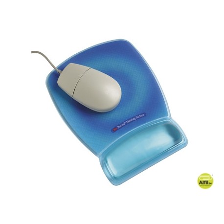 REPOSAMUNECAS 3M PARA RATON AZUL FLUORESCENTE CON SUPERFICIE DE PRECISION MWJ30