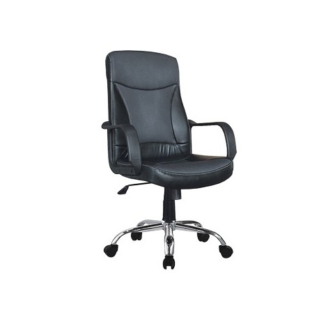 SILLA DIRECCION Q-CONNECT RESPALDO ALTO SYNTAX REGULABLEEN ALTURA 108+90CM ALTO 59CM LARGO 64CM PROF