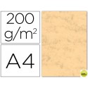 CARTULINA MARMOLEADA DIN A4 200 GR. OCRE