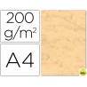 CARTULINA MARMOLEADA DIN A4 200 GR. OCRE