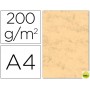CARTULINA MARMOLEADA DIN A4 200 GR. OCRE