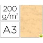 CARTULINA MARMOLEADA DIN A3 200 GR. OCRE