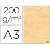 CARTULINA MARMOLEADA DIN A3 200 GR. OCRE