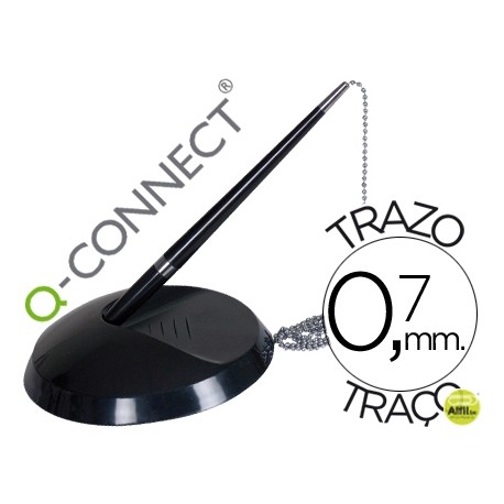 BOLIGRAFO EXTENSIBLE Q-CONNECT-CON SOPORTE ADHERENTE