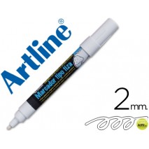 ROTULADOR ARTLINE PIZARRA VERDE NEGRA EPW-4-BL COLOR BLANCO