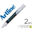 ROTULADOR ARTLINE PIZARRA VERDE NEGRA EPW-4-BL COLOR BLANCO