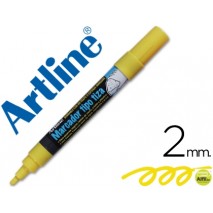 ROTULADOR ARTLINE PIZARRA VERDE NEGRA EPW-4-AM COLOR AMARILLO BOLSA DE 4 ROTULADORES