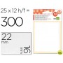 ETIQUETAS LIDERPAPEL SOBRE DE 10 H. + 2 H. OBSEQUIO 16X22 MM -25 UNIDADES POR HOJA