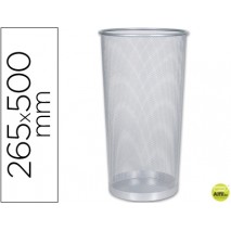 PARAGUERO METALICO Q-CONNECT KF00828 REJILLA PLATA -265 DIAMETRO X 500 MM