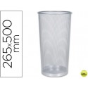 PARAGUERO METALICO Q-CONNECT KF00828 REJILLA PLATA -265 DIAMETRO X 500 MM