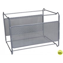 SOPORTE PARA CARPETAS COLGANTEQ-CONNECT KF00832 REJILLA PLATA METALICO -335X285X250 -PARA CARPETAS D