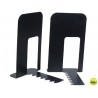 APOYALIBROS METALICO Q-CONNECTKF00837 NEGRO -JUEGO -140X178X191