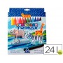 LAPICES CERA JOVICOLOR TRIANGULAR TRIWAX 24 COLORES