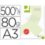 PAPEL FOTOCOPIADORA Q-CONNECT DIN A3 80 GRAMOS -PAQUETE DE 500 HOJAS