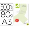 PAPEL FOTOCOPIADORA Q-CONNECT DIN A3 80 GRAMOS -PAQUETE DE 500 HOJAS