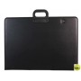 CARTERA PORTADOCUMENTOS Q-CONNECT NEGRA CON ASA CON CREMALLERA DIN A1 594X841 MM