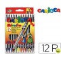 ROTULADOR CARIOCA BIRELO BIPUNTA CAJA DE 12 COLORES
