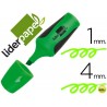 ROTULADOR LIDERPAPEL MINI FLUORESCENTE VERDE